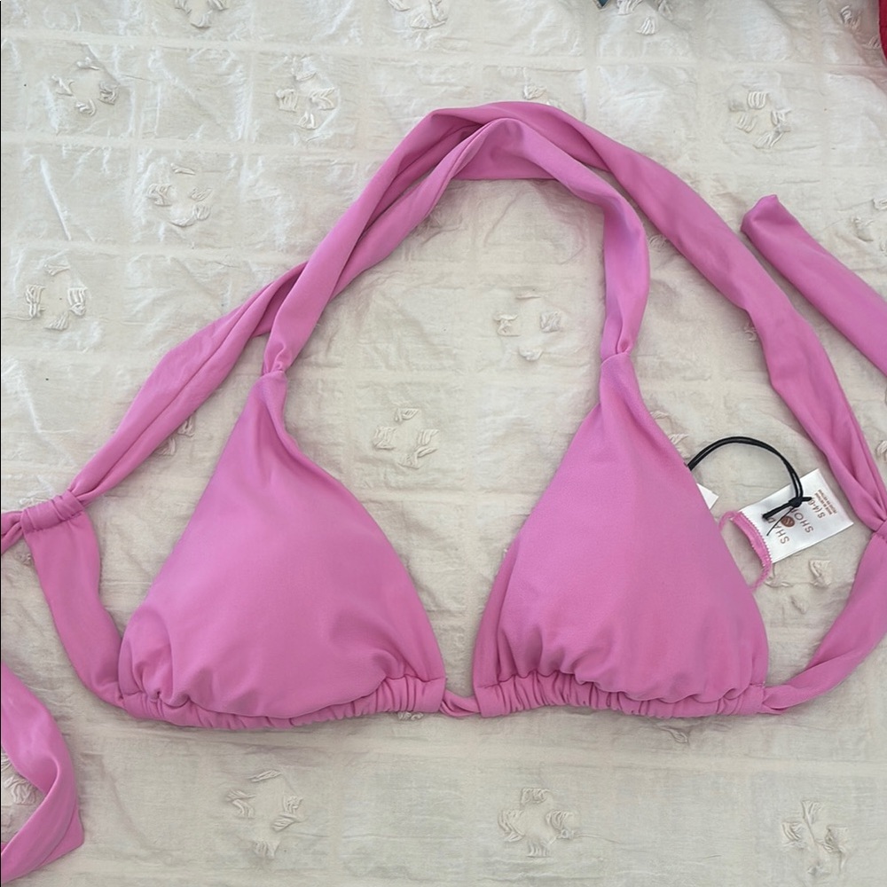 Vibrant Pink Bikini Top